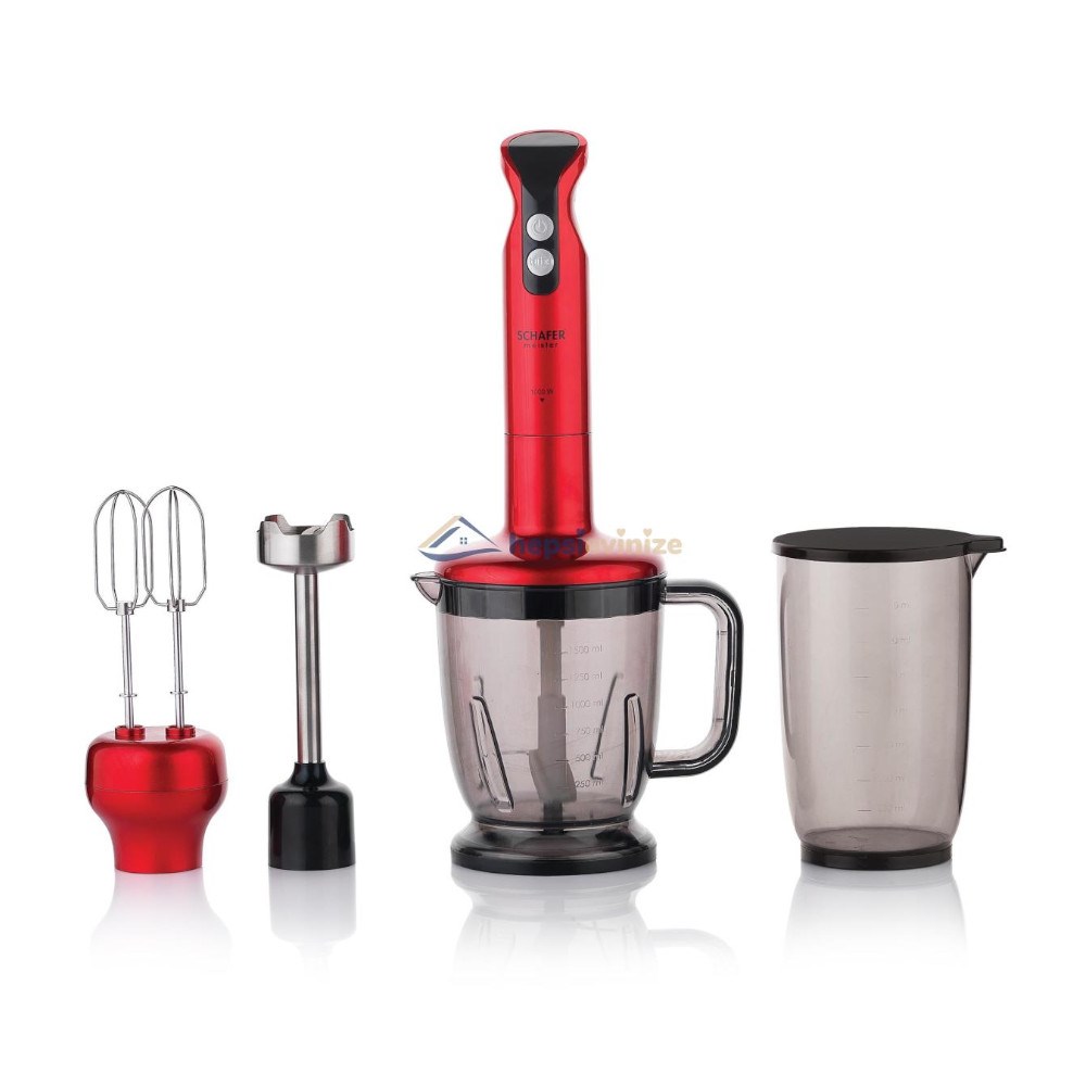 Schafer Meister Mega Blender Seti Kırmızı 