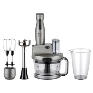 Fakir Mr Chef Quadro Blender Set Silver Stone 