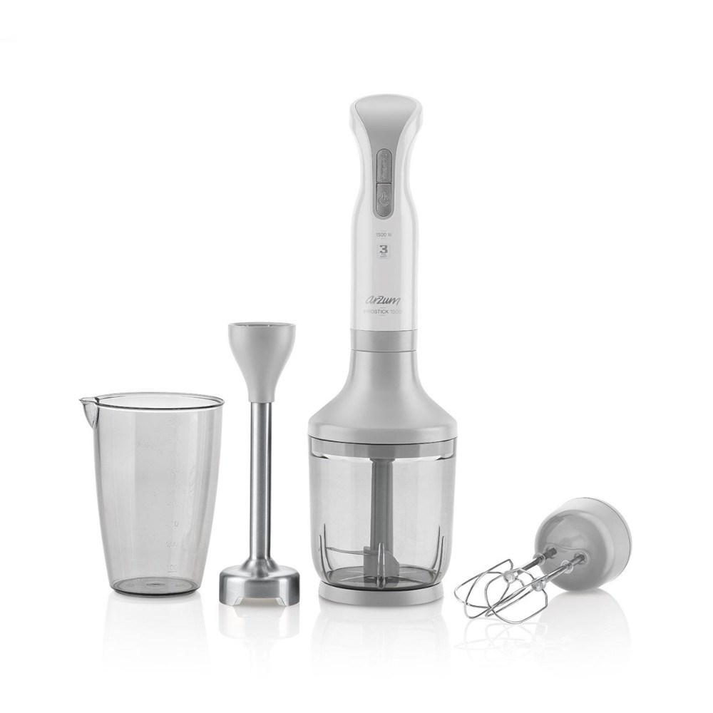 Arzum AR1014 Prostick 1500 El Blender Seti Beyaz