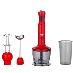 Stilevs SGH22180 Kendo Plus El Blender Seti - Kırmızı